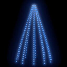 Berkfield Home Bright Christmas Tree Net Lights with 250 LEDs Blue 250 cm - thumbnail 4