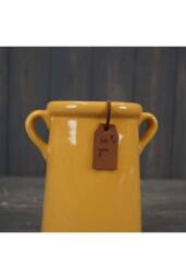 "KDMD Burnt Yellow for You"" Vase"" - 14mm in Mustard" - thumbnail 2