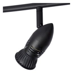 Lucide 'CARO' Dimmable Tiltable Stylish Indoor Ceiling Spotlight Bar 4xGU10 in Black - thumbnail 5