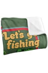 Steven Rhodes Let'S Go Fishing Silky Touch Super Soft Throw Blanket - Size: Large - thumbnail 4