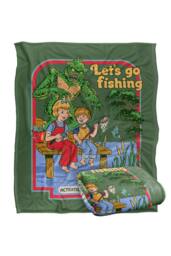 Steven Rhodes Let'S Go Fishing Silky Touch Super Soft Throw Blanket - Size: Large - thumbnail 2