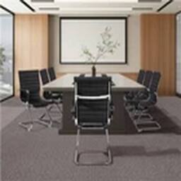Havendro Faux Leather Office Guest Reception Chair Chair Set of 2, Black - thumbnail 4