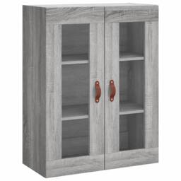 Berkfield Home Highboard Grey Sonoma 69.5x34x180 cm Engineered Wood - thumbnail 5