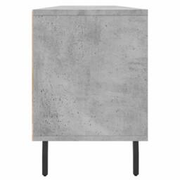Berkfield Home TV Cabinet Concrete Grey 150x30x44.5 cm Engineered Wood - thumbnail 7