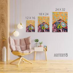 "Artery8 Alfred Henry Maurer Colourful Still Life Painting Canvas Art Print - Size: W12"" x H16""" - thumbnail 4