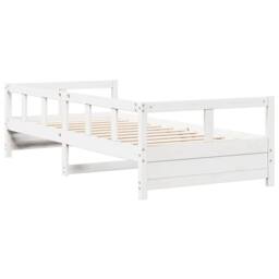 Berkfield Home Daybed without Mattress White 90x200 cm Solid Wood Pine - thumbnail 7