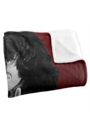 Bon Scott Snake Logo Silky Touch Super Soft Throw Blanket 152 X 127 cm in White - thumbnail 3