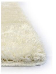 THE RUGS Soft Washable Collection Plain Design Shaggy Rug in Ivory - SA-01 - Size: 100 cm x 150 cm - thumbnail 6