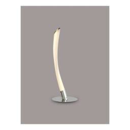Netlighting Armonia Table Lamp 10W LED 3000K 750lm Chrome Frosted Acrylic in White - thumbnail 3