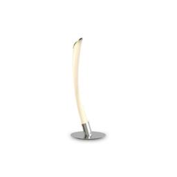 Netlighting Armonia Table Lamp 10W LED 3000K 750lm Chrome Frosted Acrylic in White
