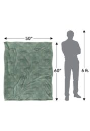 JQ Licensing Jl-Jp-Jq Bass Fishing Compass Pattern Silky Touch Super Soft Throw Blanket 152 X 127 cm in White - thumbnail 5
