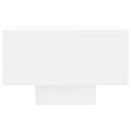 Berkfield Home Coffee Table White 100x49.5x31 cm Engineered Wood - thumbnail 5