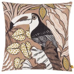 Furn Tocorico Animal Printed Cushion in Natural - Size: 50 cm x 50 cm - thumbnail 1