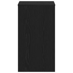 Berkfield Home Modern Desk Black Oak 90x40x72 cm Engineered Wood - Size: 90 x 40 x 72 cm - thumbnail 6