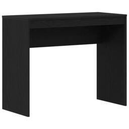 Berkfield Home Modern Desk Black Oak 90x40x72 cm Engineered Wood - Size: 90 x 40 x 72 cm - thumbnail 3