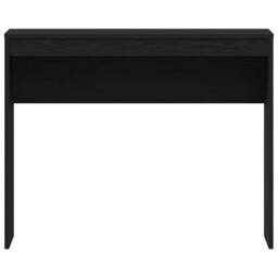 Berkfield Home Modern Desk Black Oak 90x40x72 cm Engineered Wood - Size: 90 x 40 x 72 cm - thumbnail 5