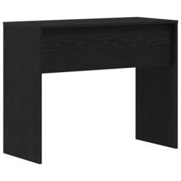 Berkfield Home Modern Desk Black Oak 90x40x72 cm Engineered Wood - Size: 90 x 40 x 72 cm - thumbnail 7