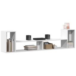Berkfield Home TV Cabinets 2 pcs White 100x30x50 cm Engineered Wood - Size: 100 x 30 x 50 cm - thumbnail 5