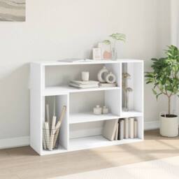 Berkfield Home TV Cabinets 2 pcs White 100x30x50 cm Engineered Wood - Size: 100 x 30 x 50 cm - thumbnail 4
