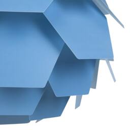 Wyld and Coco Nordic Glow Blue Pine Cone Pendant Lamp - thumbnail 6