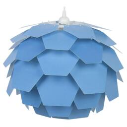 Wyld and Coco Nordic Glow Blue Pine Cone Pendant Lamp - thumbnail 2