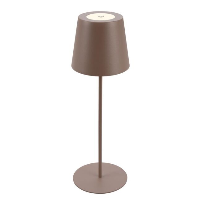 BRILONER Umbrasand IP44 2.5W Rechargeable LED Table Lamp in Beige - image 1
