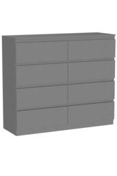 Home Discount Vida Designs Denver 8 Drawer Storage Chest Bedroom Organizer in Grey - thumbnail 5