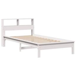 Berkfield Home Bookcase Bed without Mattress White 90x190 cm Single Solid Wood Pine - thumbnail 7