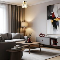 Happy Homewares Modern Polished Metal Ceiling Light Fitting with Clear Crystal Glass Rods in Gold - thumbnail 6