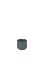 KDMD Hortus Havana Glossy Grey Ceramic Pot 7cm 5 Pack - thumbnail 1