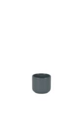 KDMD Hortus Havana Glossy Grey Ceramic Pot 7cm 5 Pack - thumbnail 2