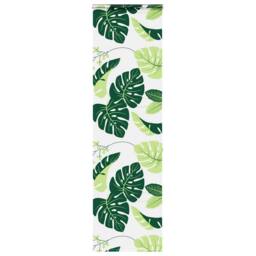 Berkfield Home Shower Roller Blind with Cassette 70x240 cm Fabric Width 66 cm in Green - thumbnail 2