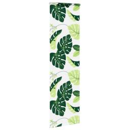 Berkfield Home Shower Roller Blind with Cassette 70x240 cm Fabric Width 66 cm in Green - thumbnail 3