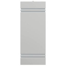 Berkfield Home Outdoor Wall Light Silver Stainless Steel - thumbnail 4