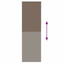 Berkfield Home Roller Blind Blackout Coffee 80x230 cm Fabric Width 75.7 cm Polyester in Brown - thumbnail 5