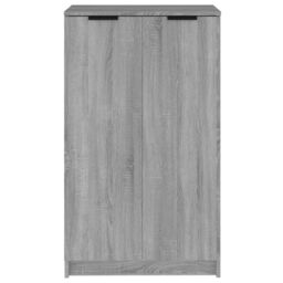 Berkfield Home Shoe Cabinet Grey Sonoma 59x35x100 cm Engineered Wood - Size: 59 x 35 x 100 cm - thumbnail 5