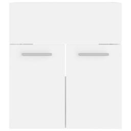 Berkfield Home Elegant Bathroom Furniture Set White Engineered Wood - thumbnail 9