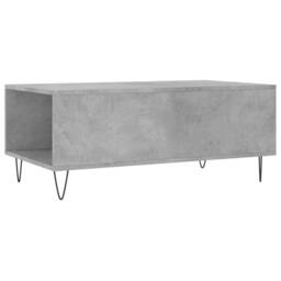 Berkfield Home Modern Coffee Table Concrete Grey 90x50x36.5 cm Engineered Wood - thumbnail 8