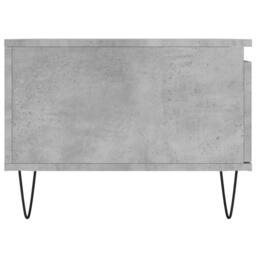 Berkfield Home Modern Coffee Table Concrete Grey 90x50x36.5 cm Engineered Wood - thumbnail 7