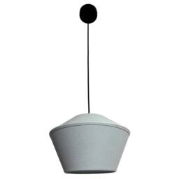 CGC Lighting Celest Pastel Blue Spherical Cotton Fabric 30cm Lampshade in Pale Blue - thumbnail 9