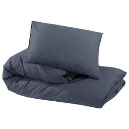 Berkfield Home Elegant Duvet Cover Set Anthracite 140x200 cm Light-weight Microfiber in Dark Grey - thumbnail 6