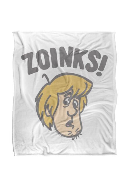Warner Brothers Scooby Doo Officially Licensed Silky Touch Super Soft Throw Blanket 152 x 127 cm in White - image 1