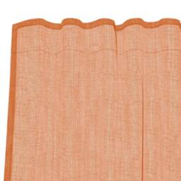 Berkfield Home Voile Curtains with Rod Pockets 2 pcs Terracotta - thumbnail 6