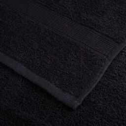 Berkfield Home Premium Soap Towels SOLUND 4 pcs Black 30x30 cm 600 gsm - thumbnail 6