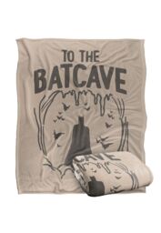 DC Comics Batman The Og Man Cave Blanket 152 x 127 cm in White - thumbnail 2