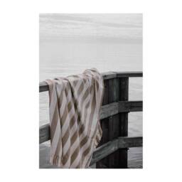 Vinga Ornos Family Hammam Towel in Beige - thumbnail 3