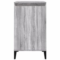 Berkfield Home Bedside Cabinet Grey Sonoma 40x35x70 cm Engineered Wood - Size: 40 x 35 x 70 cm - thumbnail 5