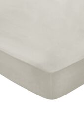 1951 'Luxury 300 Thread Count' Egyptian Cotton Fitted Sheet in Light Beige - Size: King Fitted - thumbnail 1