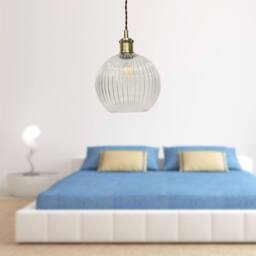 First Choice Lighting Set of 2 Flex - Antique Brass Retro Ceiling Pendant Flex Kits in Bronze - thumbnail 6