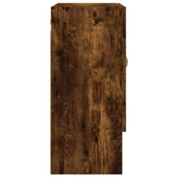 Berkfield Home Wall Cabinet Smoked Oak 60x31x70 cm Engineered Wood in Brown - Size: 60 x 31 x 70 cm - thumbnail 7